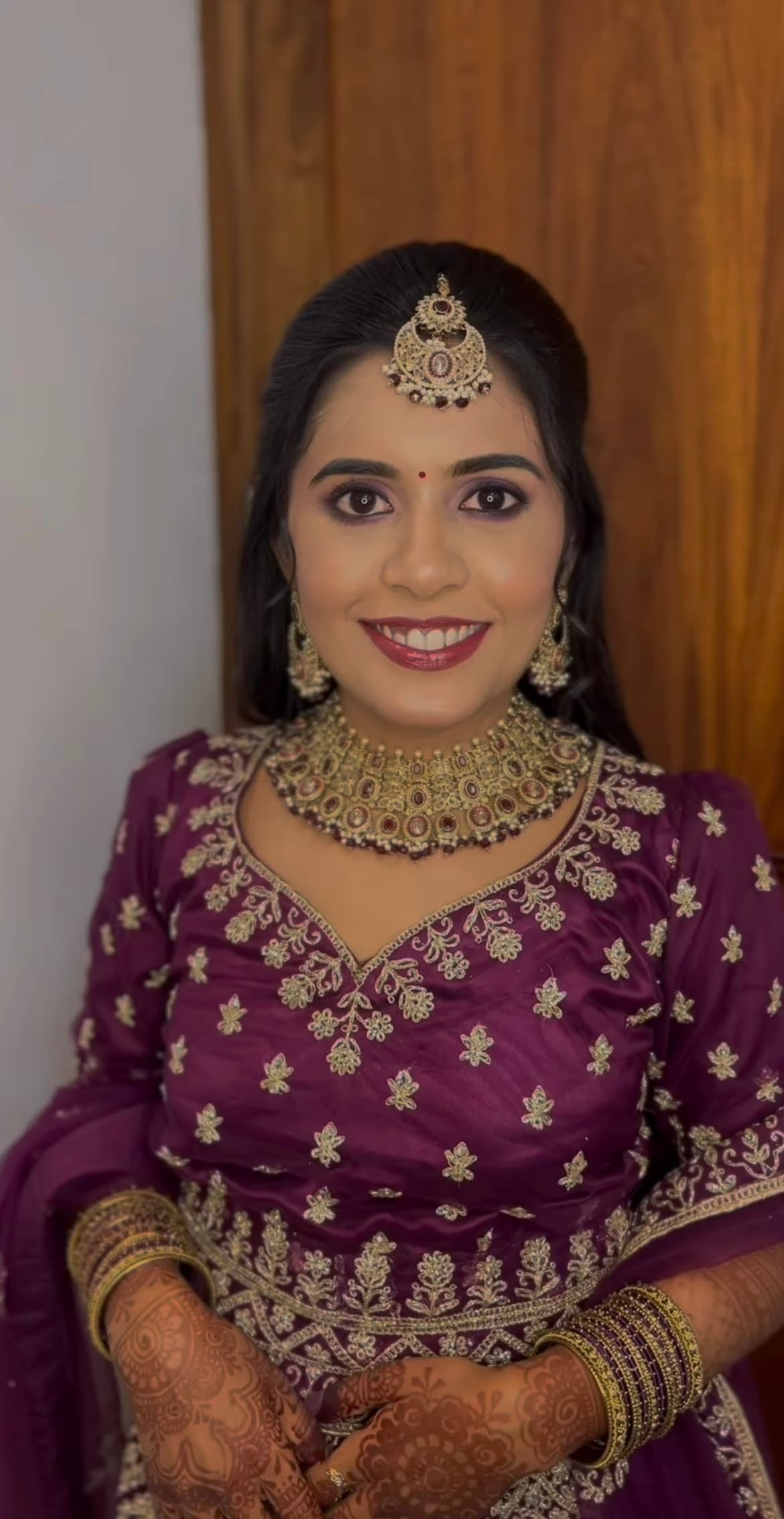 Glamour Reception Makeup